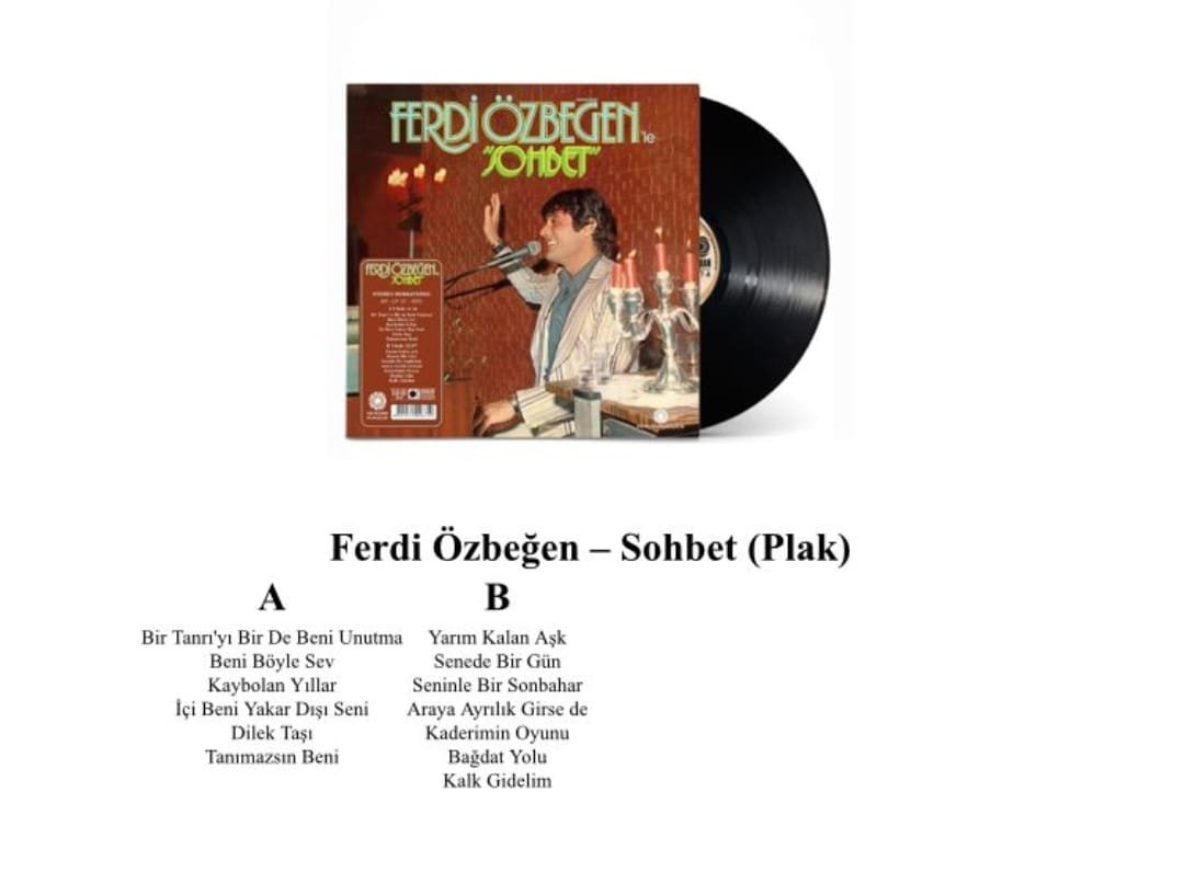 Ferdi Özbeğen Sohbet Lp Plak