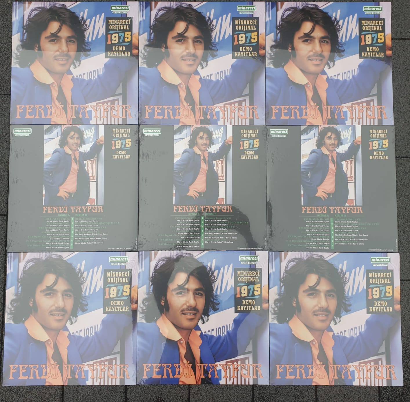 Ferdi Tayfur Minareci 3132 Alman baskı Plak