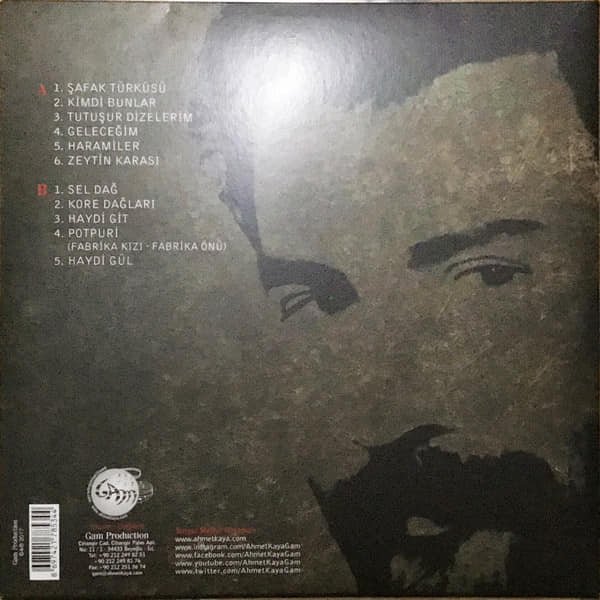 Ahmet Kaya - Şafak türküsü Plak