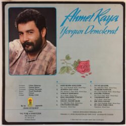 Ahmet Kaya Yorgun Demokrat Lp Dönem Baskı Plak