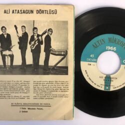 Ali Atasagun Dörtlüsü 1966 Altın Mikrofon - / Yarim / Eminem 45 lik plak