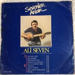 Ali Seven Sevenler Anlar Lp Plak