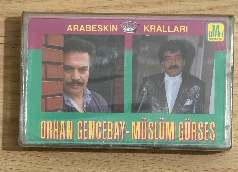 Arabeskin Kralları Orhan Gencebay Müslüm Gürses Kaset