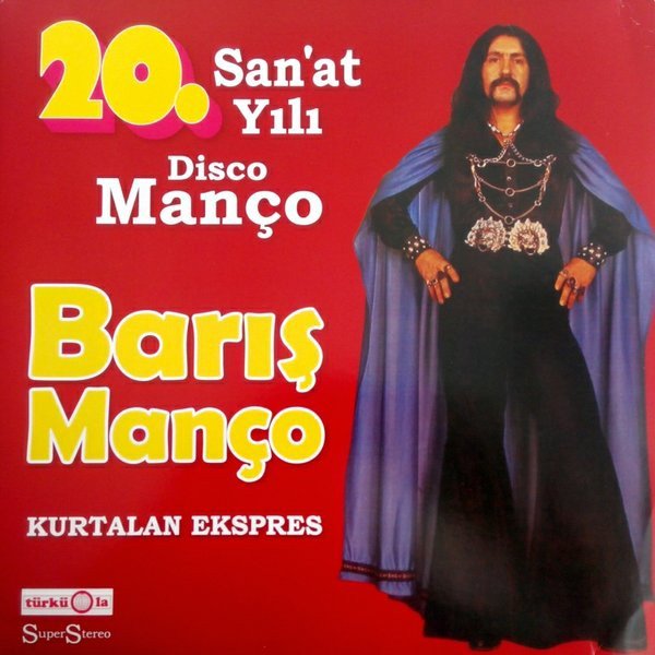 Barış Manço 20.Sanat Yılı Disco Manço Lp Plak
