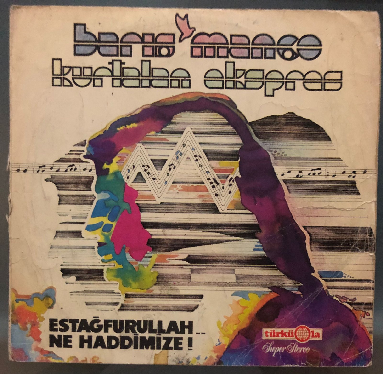 Barış Manço - Estağfurullah Ne Haddimize Dönem Baskı LP Plak #barismanco