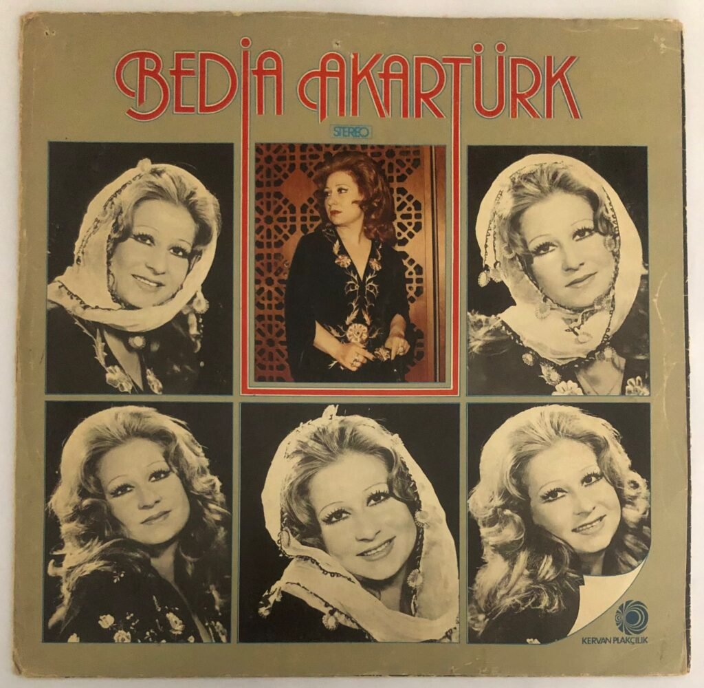 Bedia Akartürk – Vardım Hint Eline Zülüf Dökülmüş Yüze Lp PLak