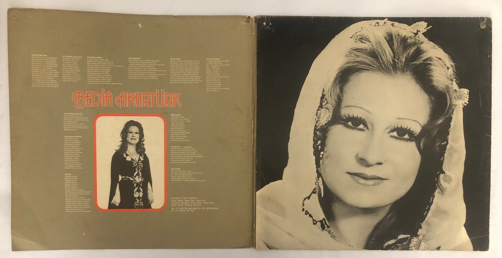 Bedia Akartürk – Vardım Hint Eline Zülüf Dökülmüş Yüze Lp PLak