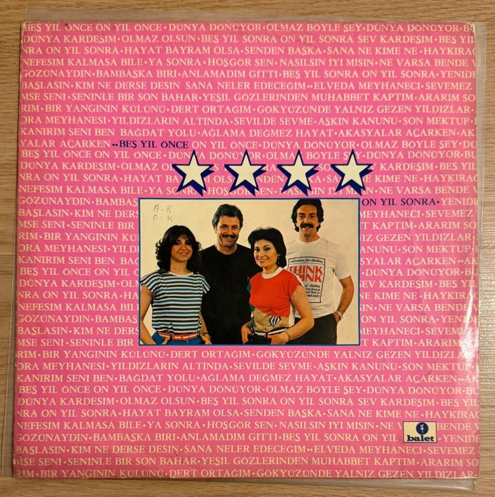 Beş Yıl Önce On Yıl Sonra LP 1982