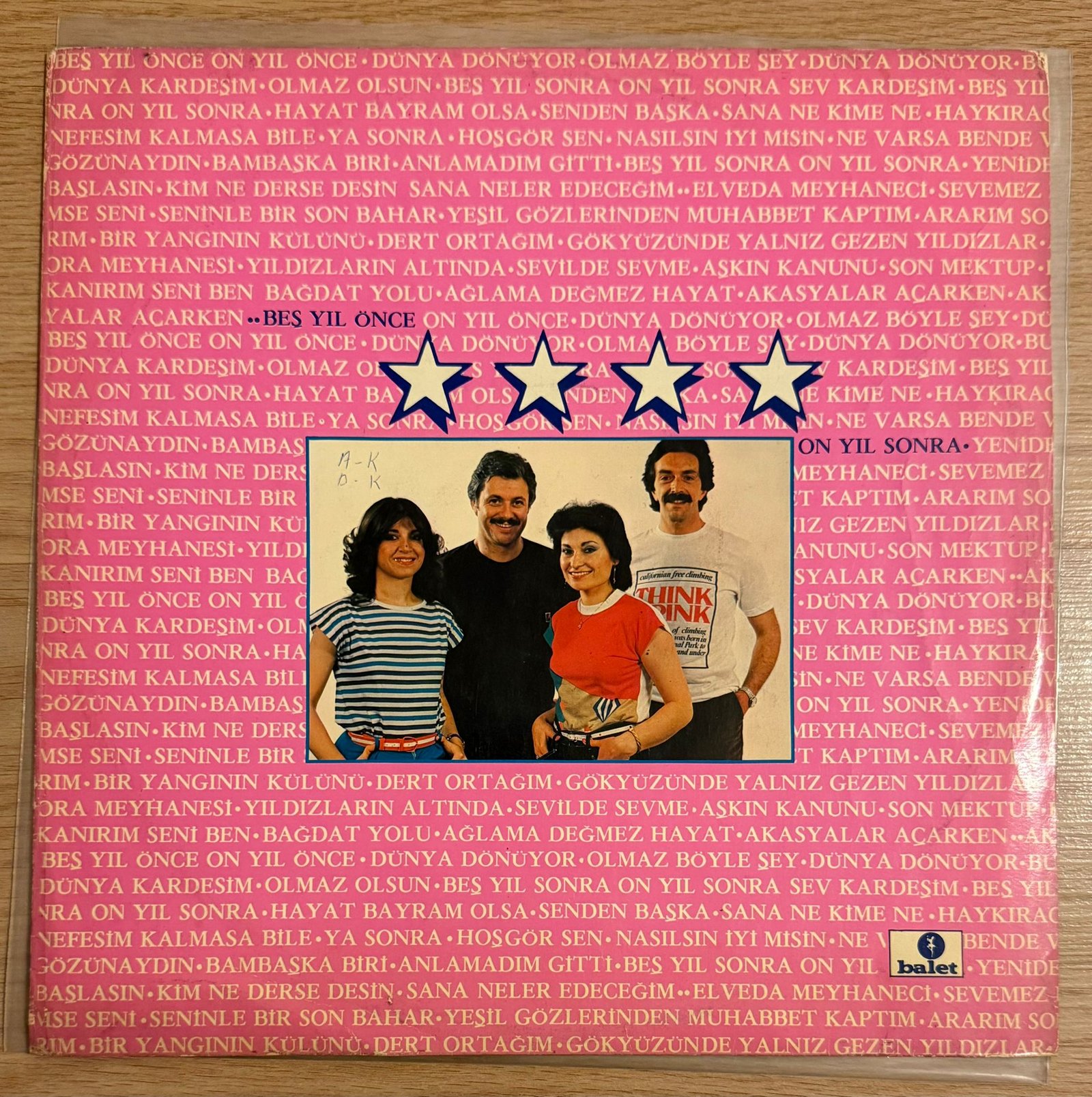 Beş Yıl Önce On Yıl Sonra LP 1982