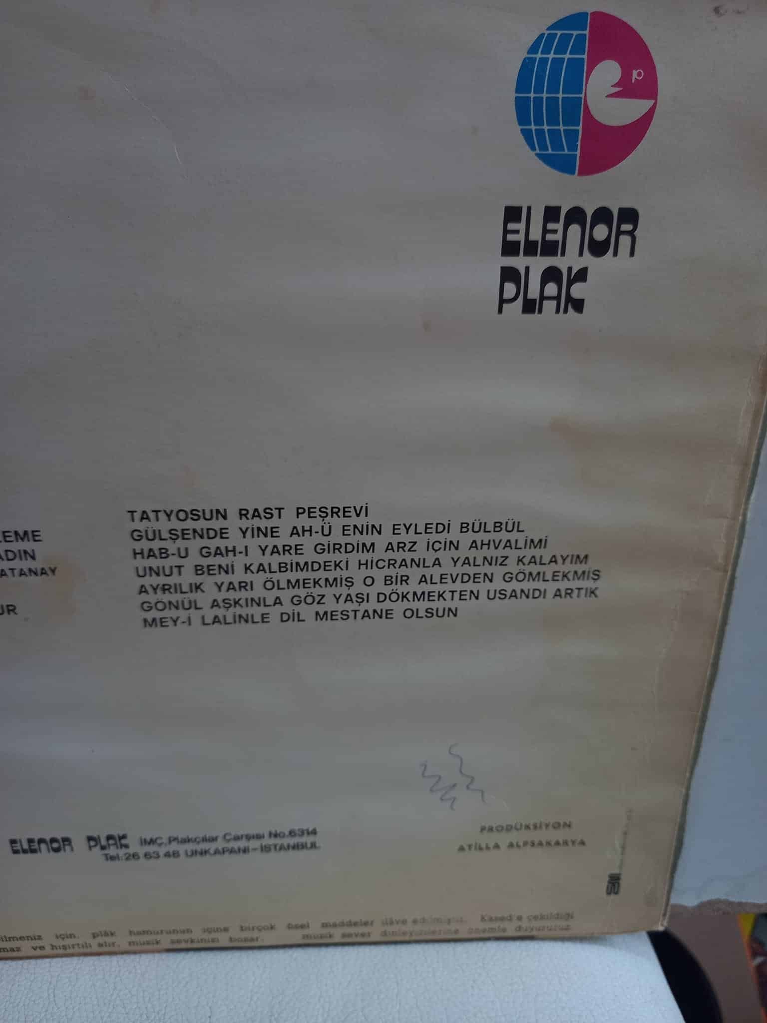 Bülent Ersoy – Bülent Ersoy Konseri 1 LP