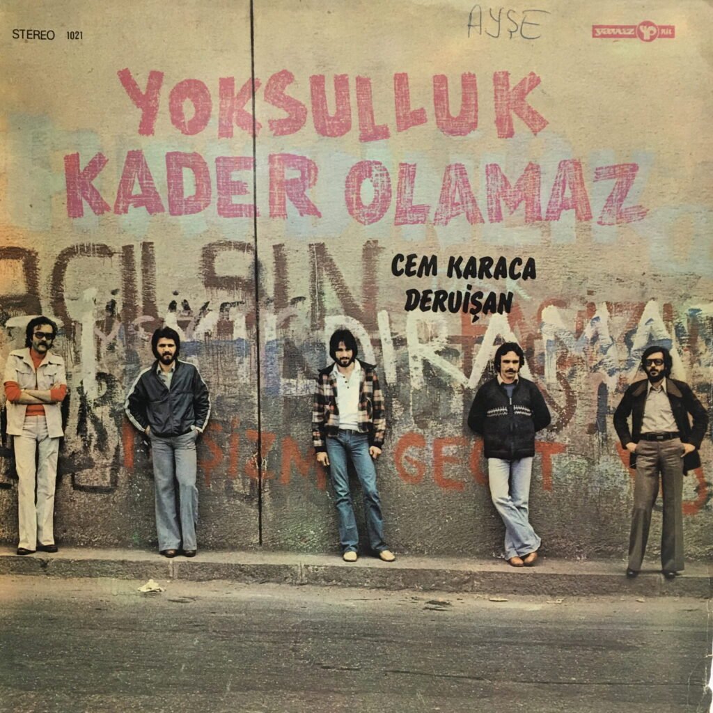 Cem Karaca ve Dervişan Yoksulluk Kader Olamaz 1977 Plak