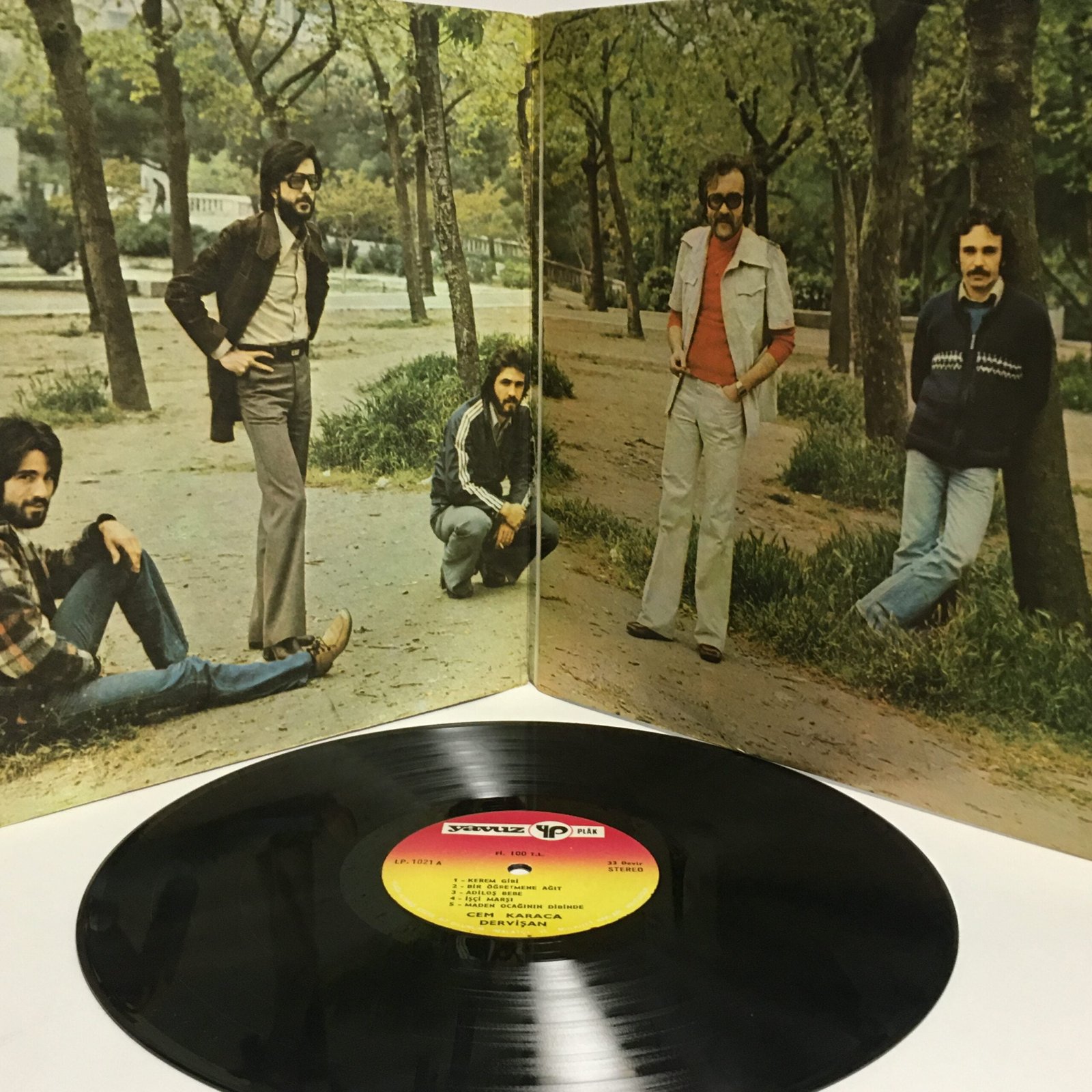 Cem Karaca ve Dervişan Yoksulluk Kader Olamaz 1977 Plak