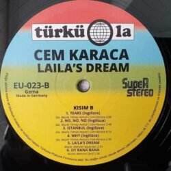 Cem Karaca Lailas Dream 2020 Almanya Türküola LP