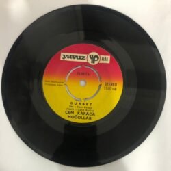 Cem Karaca Moğollar Namus Belası Gurbet 45lik plak