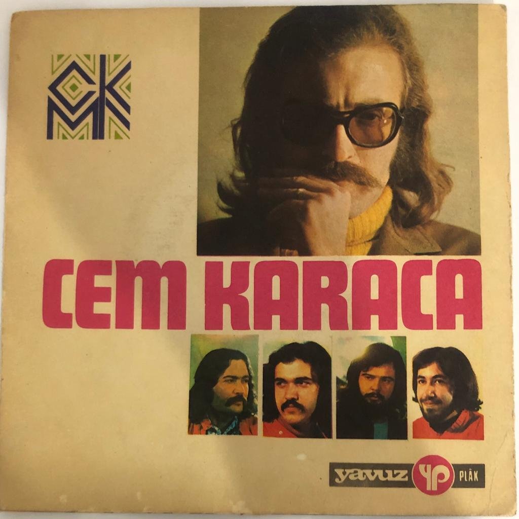Cem Karaca Moğollar Namus Belası Gurbet 45lik plak