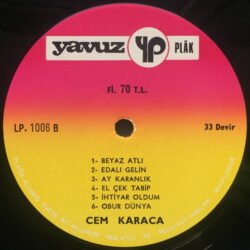 Cem Karaca'nın Apaşlar, Kardaşlar, Moğollar Ve Ferdy Klein'a Teşekkürleriyle 1974 Plak