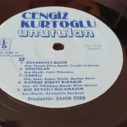 Cengiz Kurtoğlu Unutulan Lp Dönem Baskı Plak