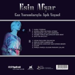 Esin Afşar – Caz Yorumlarıyla Aşık Veysel Plak Yeni Baskı Lp Plak