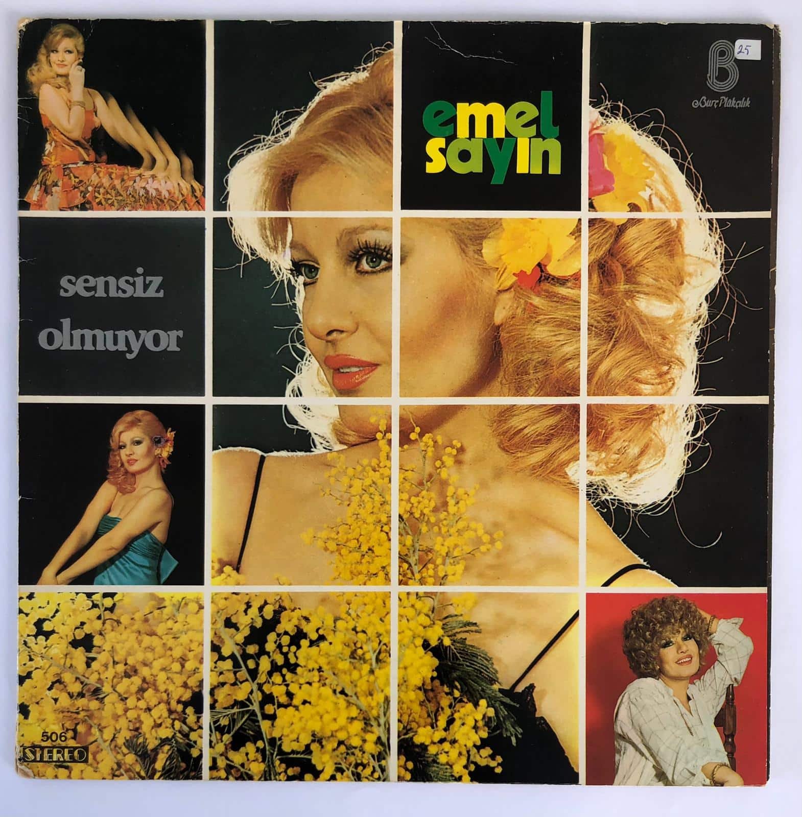 Emel Sayın – Sensiz Olmuyor Dönem Basım 1978 Lp