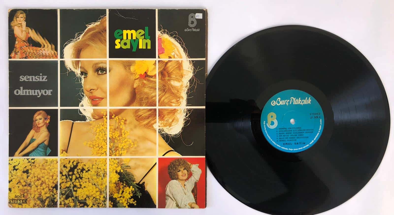Emel Sayın – Sensiz Olmuyor Dönem Basım 1978 Lp