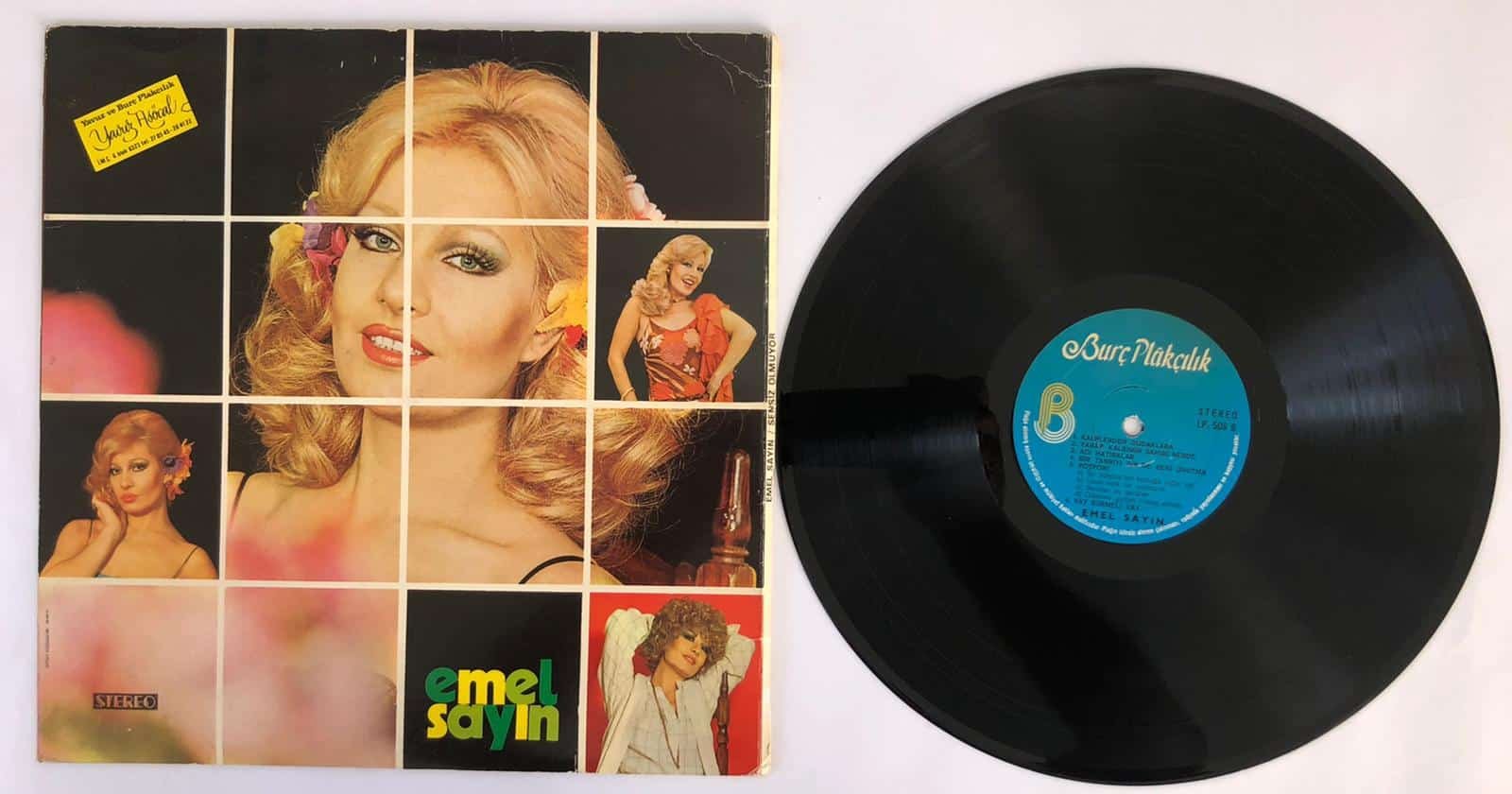Emel Sayın – Sensiz Olmuyor Dönem Basım 1978 Lp