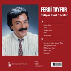 Ferdi Tayfur İhtiyar Dost Acılar Lp Plak