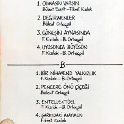 Fikret Kızılok Bülent Ortaçgil Pencere Önü Çiçeği Kaset