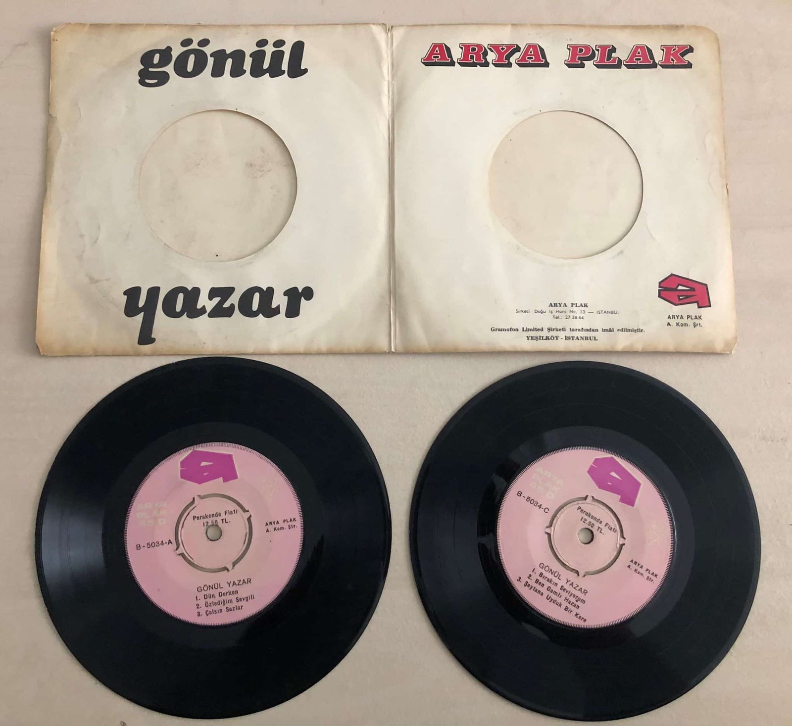 Gönül Yazar Mini Long Play 12 Parça
