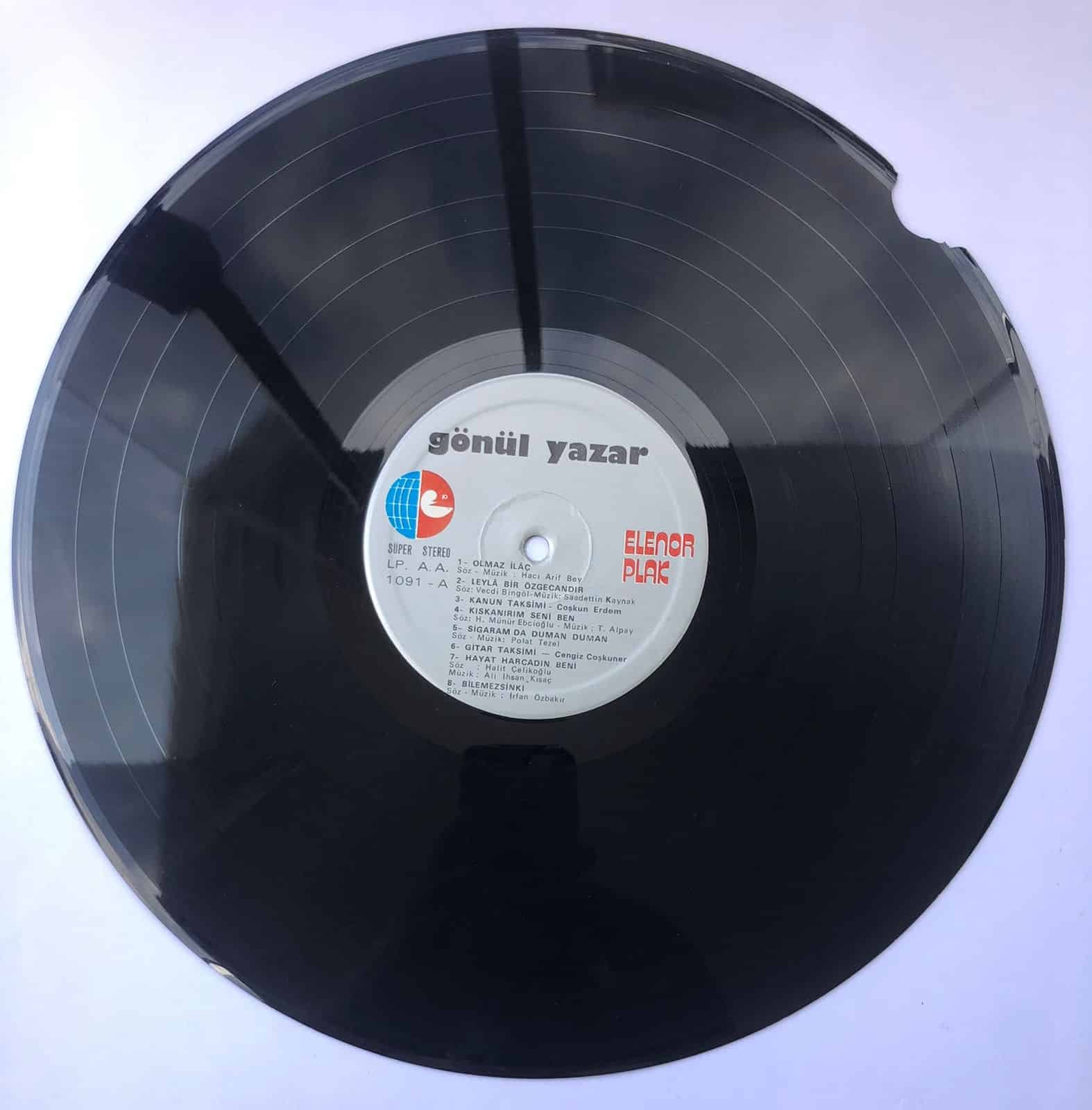 Gönül Yazar – Tas Bebek 1977 Dönem Baskı Lp