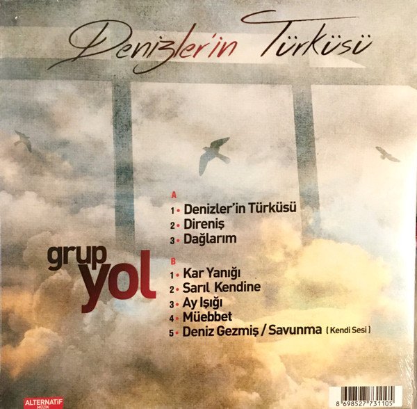 Grup Yol Denizler'in Türküsü Plak Lp
