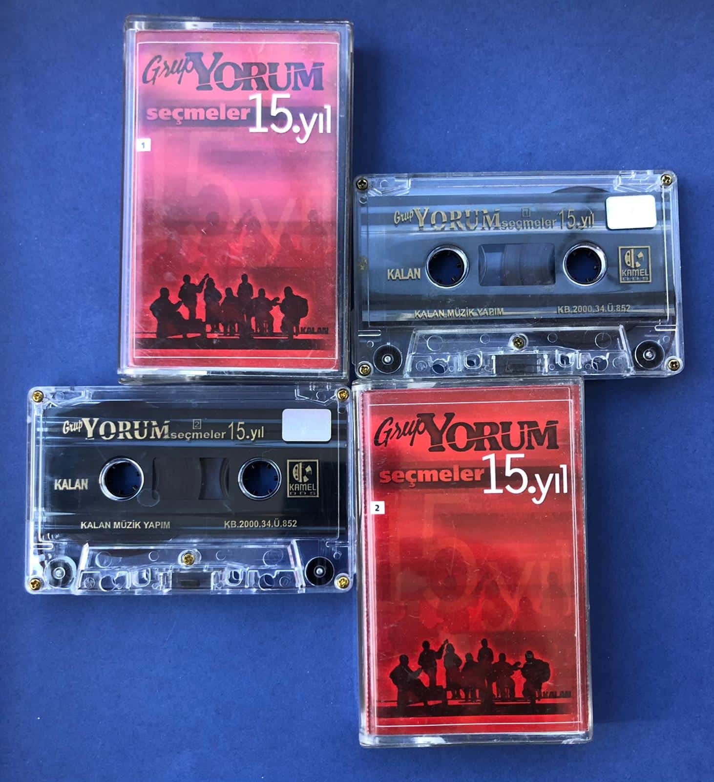 GRUP YORUM Seçmeler 15.Yıl, KASET 1ve 2