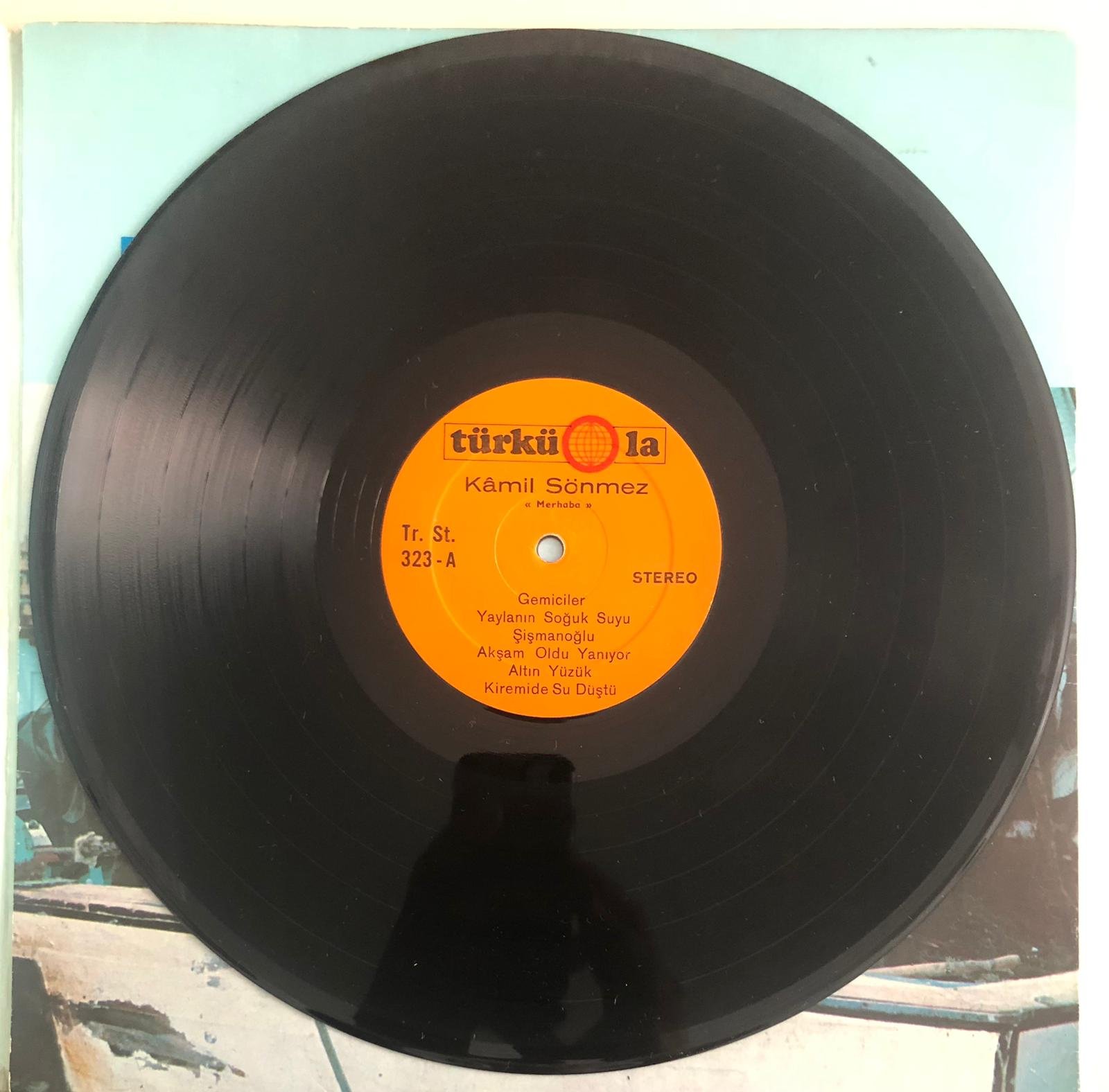 Kamil Sönmez - Merhaba LP Dönem Baskı