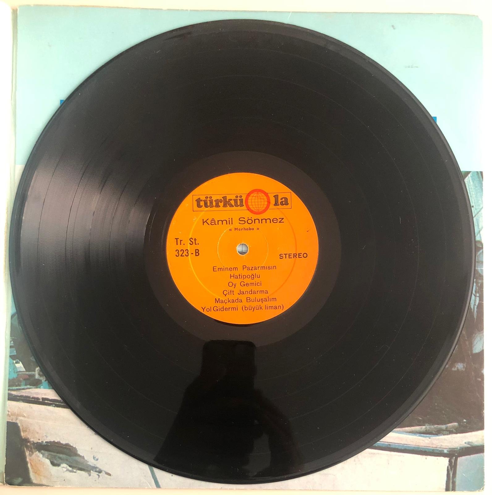 Kamil Sönmez - Merhaba LP Dönem Baskı