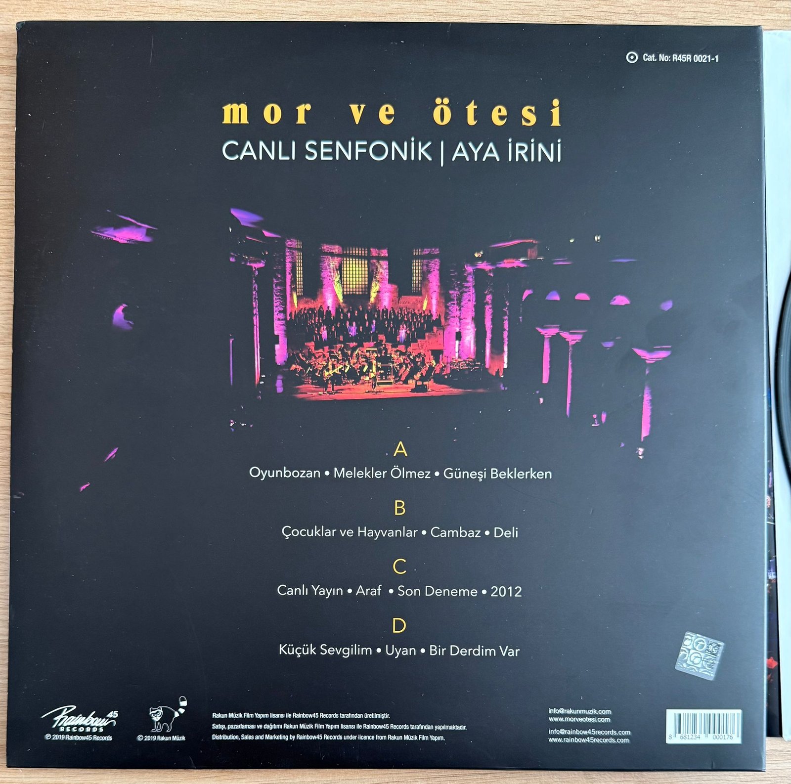 💽 Mor Ve Ötesi – Canlı Senfonik Aya irini 💿