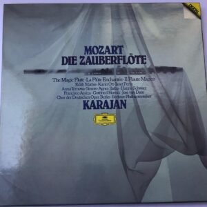 Mozart , Karajan – Die Zauberflöte (The Magic Flute) 3 Lp Box