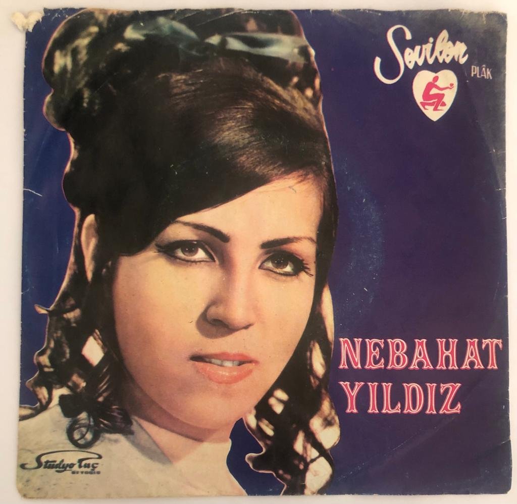 Nebahat Yıldız Kara Basma İz Olur Güm Güm Teke 45lik plak
