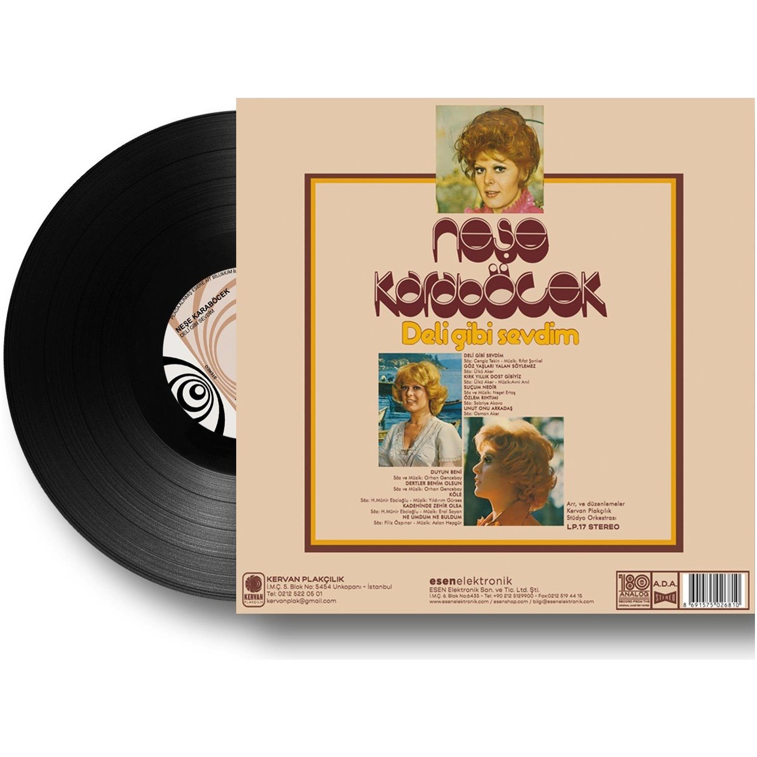 Neşe Karaböcek – Deli Gibi Sevdim Plak