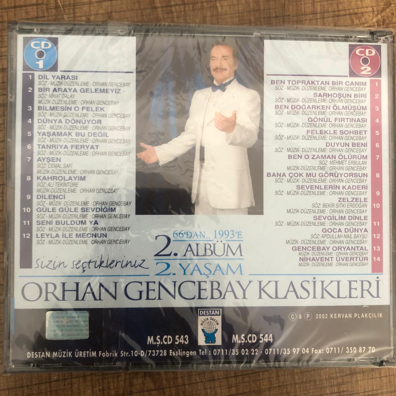 Orhan Gencebay Klasikleri: Sizin Seçtikleriniz 2. Albüm 2. Yasam CD