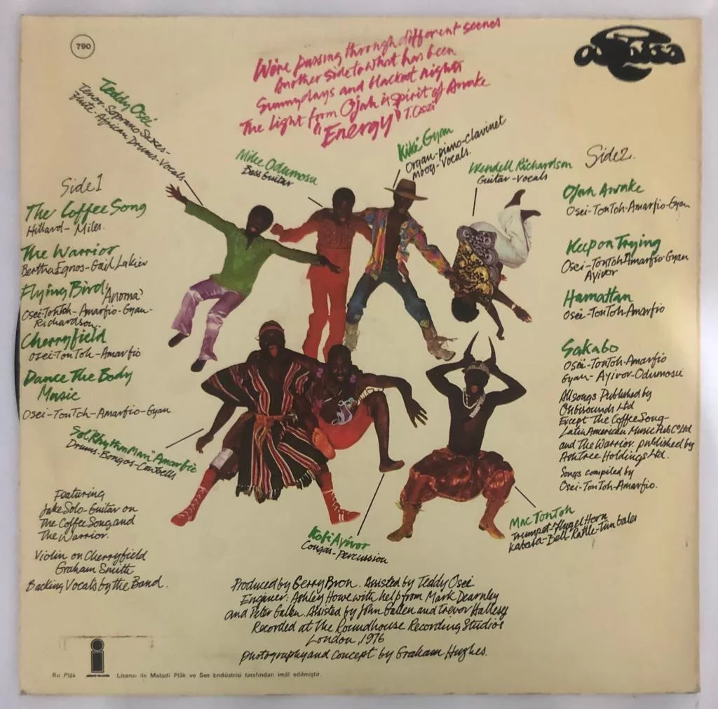 Osibisa – Ojah Awake Lp Plak