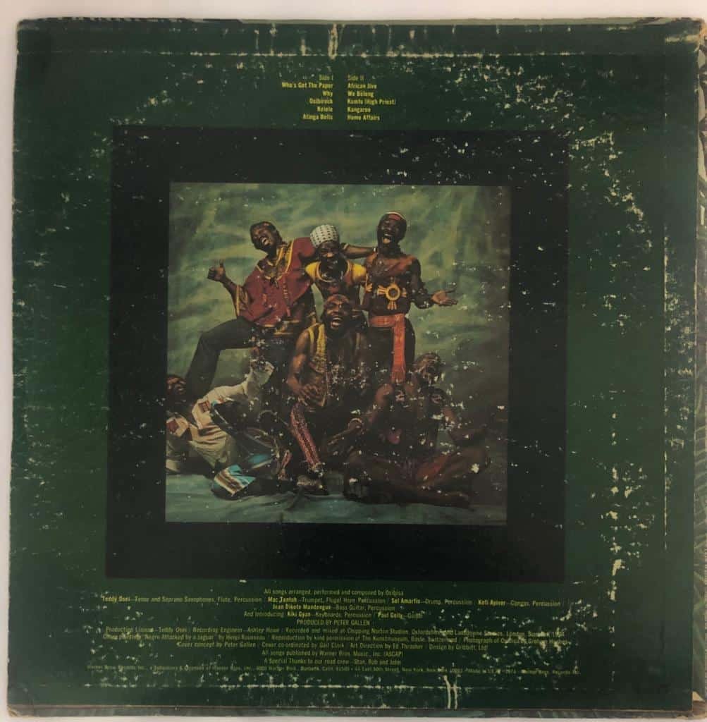 Osibisa – Osibirock Lp Plak