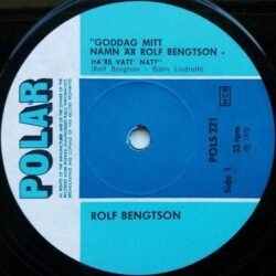 Rolf Bengtsson – Mitt Namn Är Rolf Bengtsson-Har'e Vart Nåt?