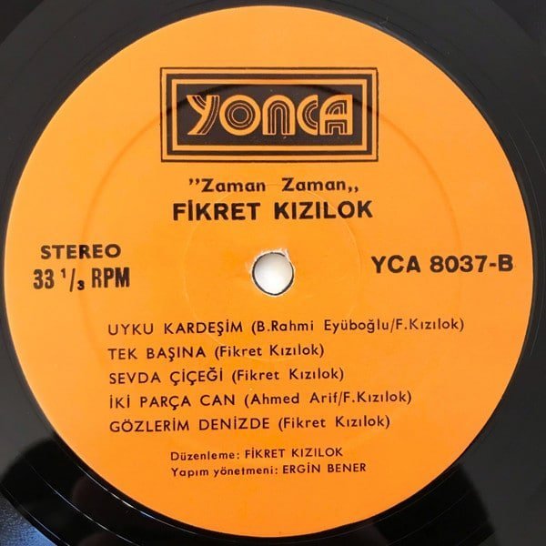 Fikret Kızılok – Zaman Zaman Lp Plak