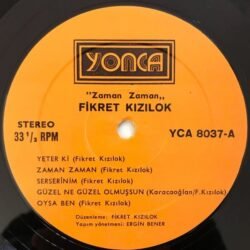 Fikret Kızılok – Zaman Zaman Lp Plak