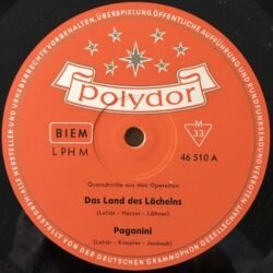 Das Land Des Lächelns - Querschnitte Durch Die Operetten Von Franz Lehár