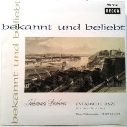 Johannes Brahms ; Wiener Philharmoniker · Fritz Reiner – Macar Dansı