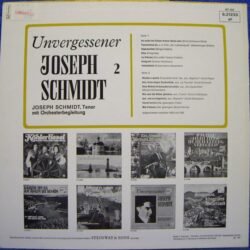 Joseph Schmidt, – Unvergessener Joseph Schmidt 2
