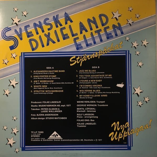 Svenska Dixieland Eliten – Stjärnspäckat