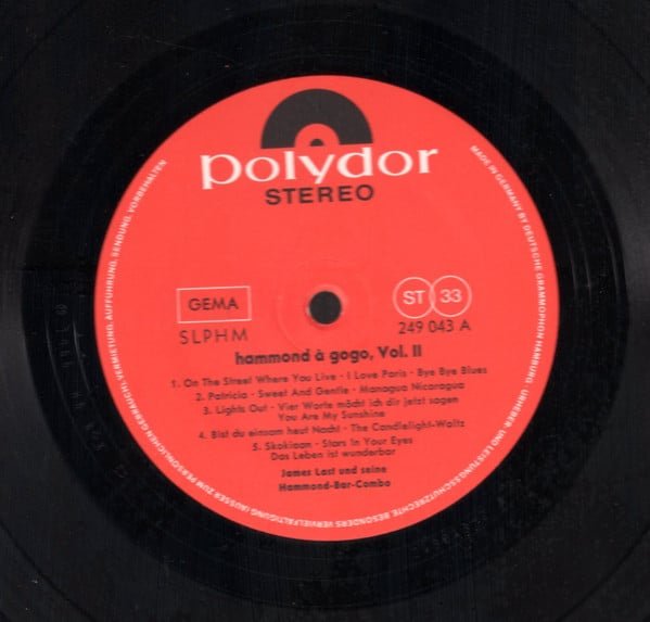 James Last Und Seine Hammond-Bar-Combo – Hammond À Gogo Vol. II