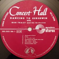 Mit Dem Grossen Tanzorchester Bob Tracy – Dancing To Gershwin