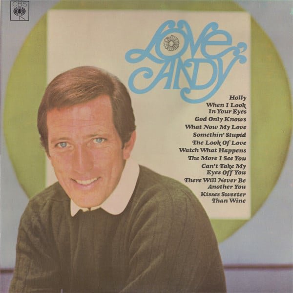 Andy Williams – Love, Andy, 33rpm